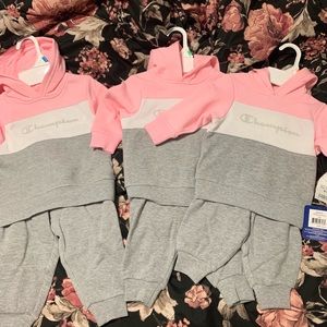 baby girl champion sweatsuit